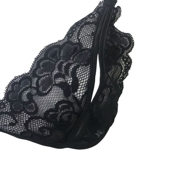 New Oh La La Cheri Bralette Suspenders Gstring Set Size L/XL - Picture 5 of 11